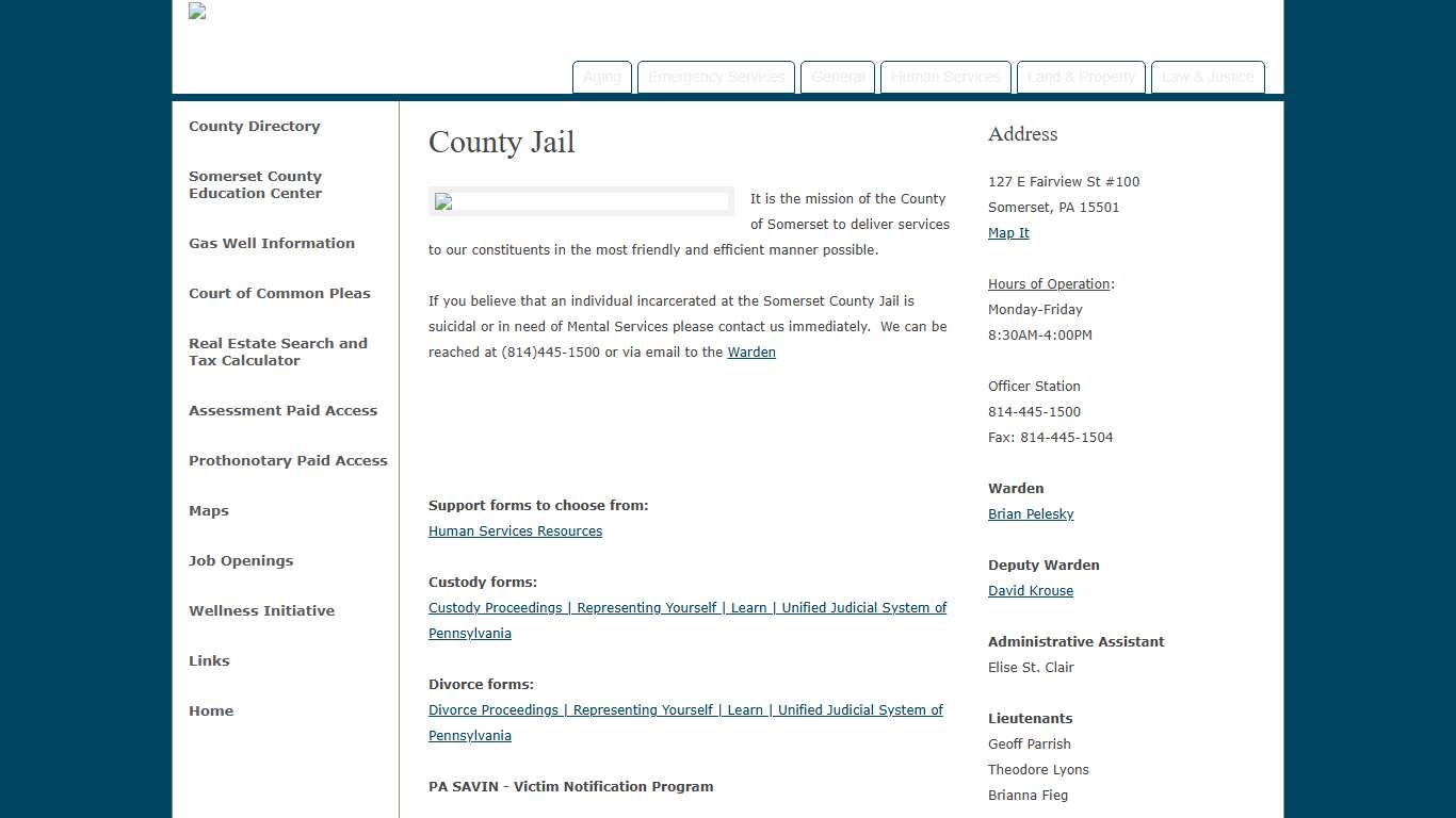 Somerset County Government - Somerset, PA